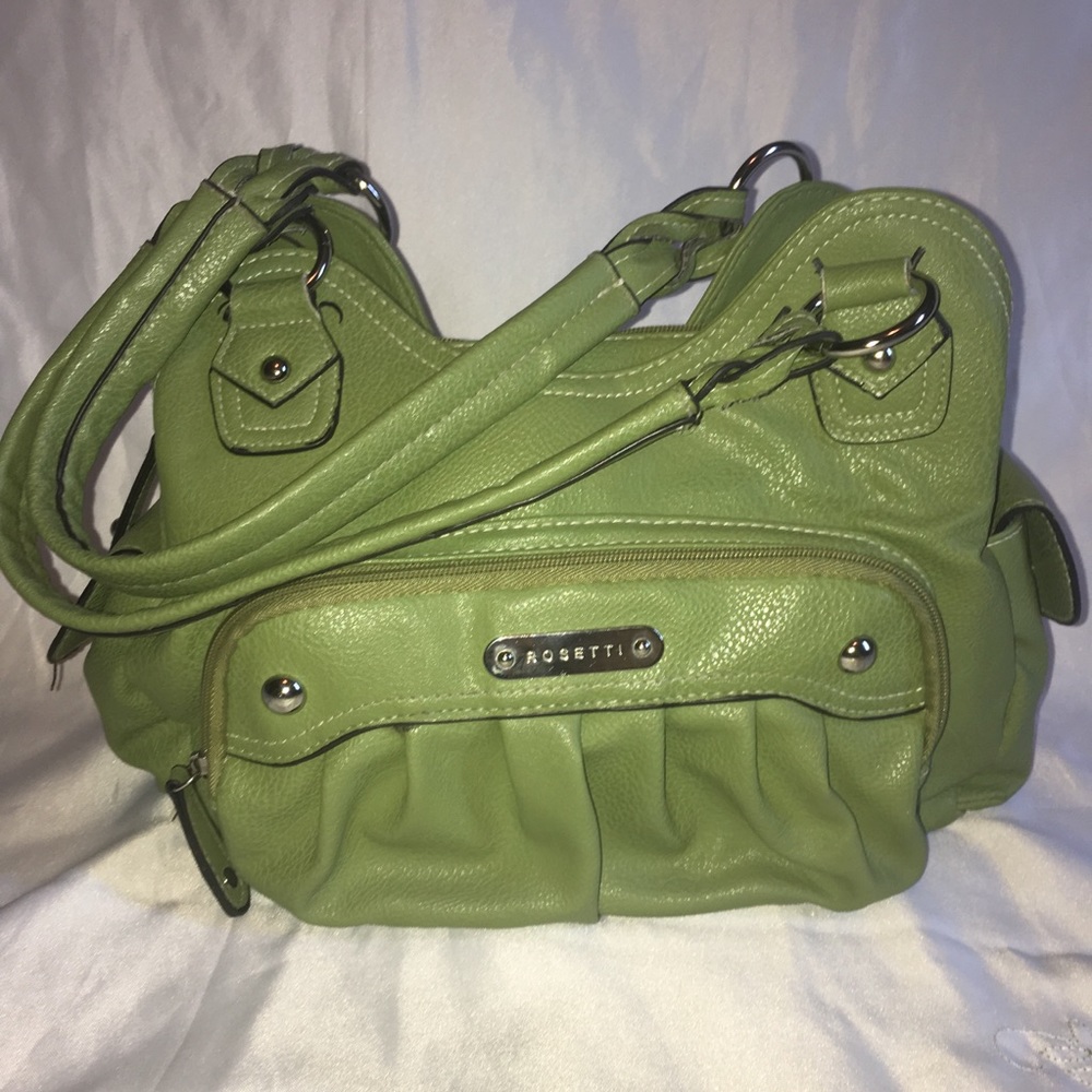 Green Rosetti Purse